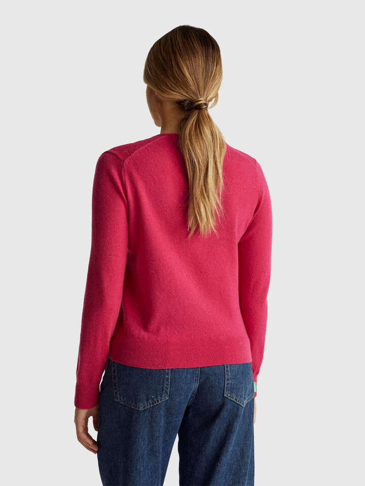 V NECK SWEATER L/S Women image number 2